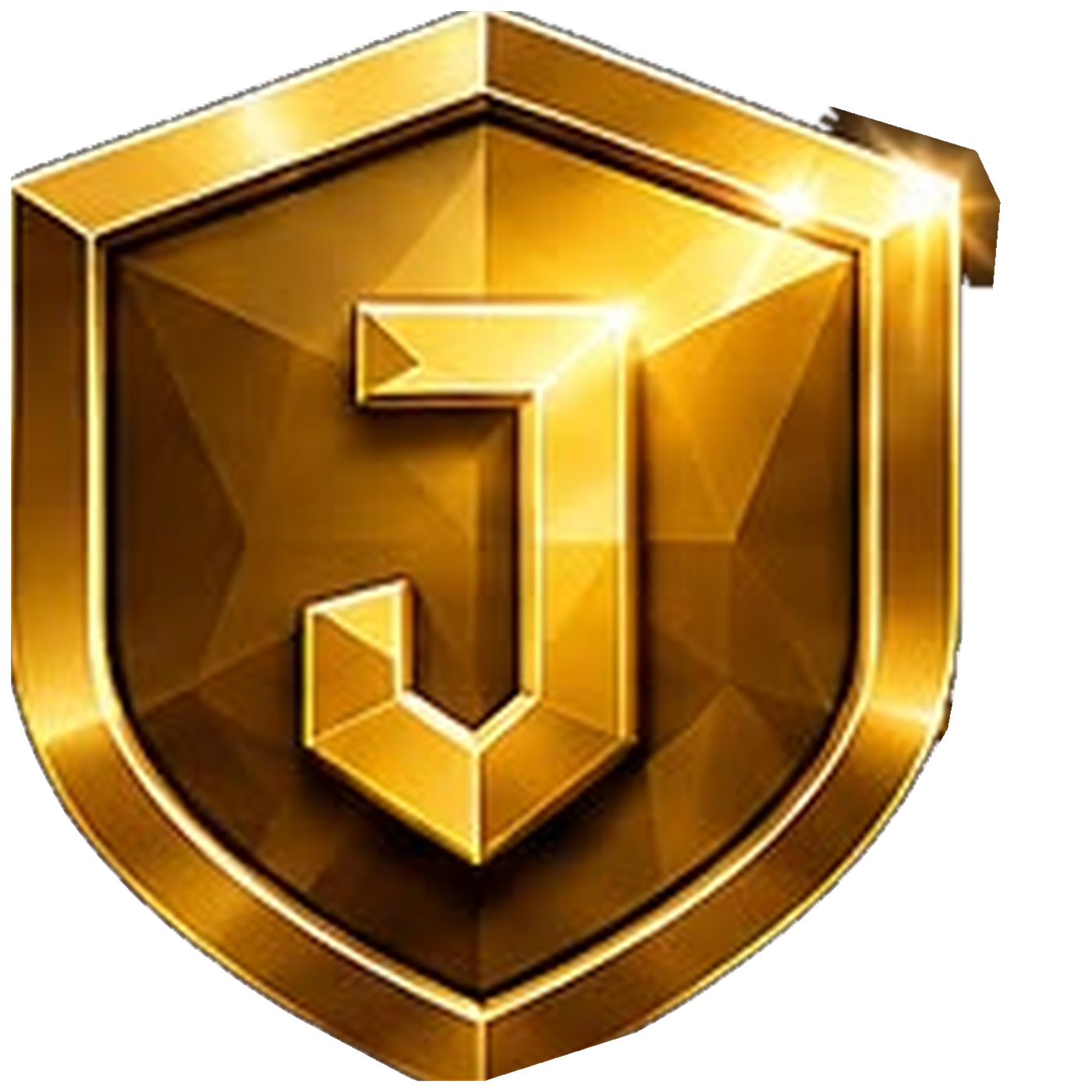 Gold achievement badge