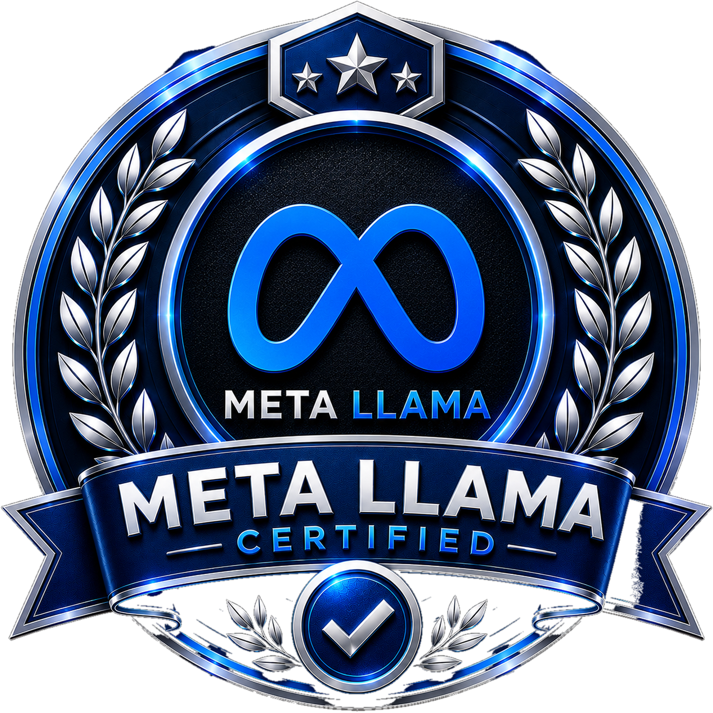 Meta Llama AI Certification badge