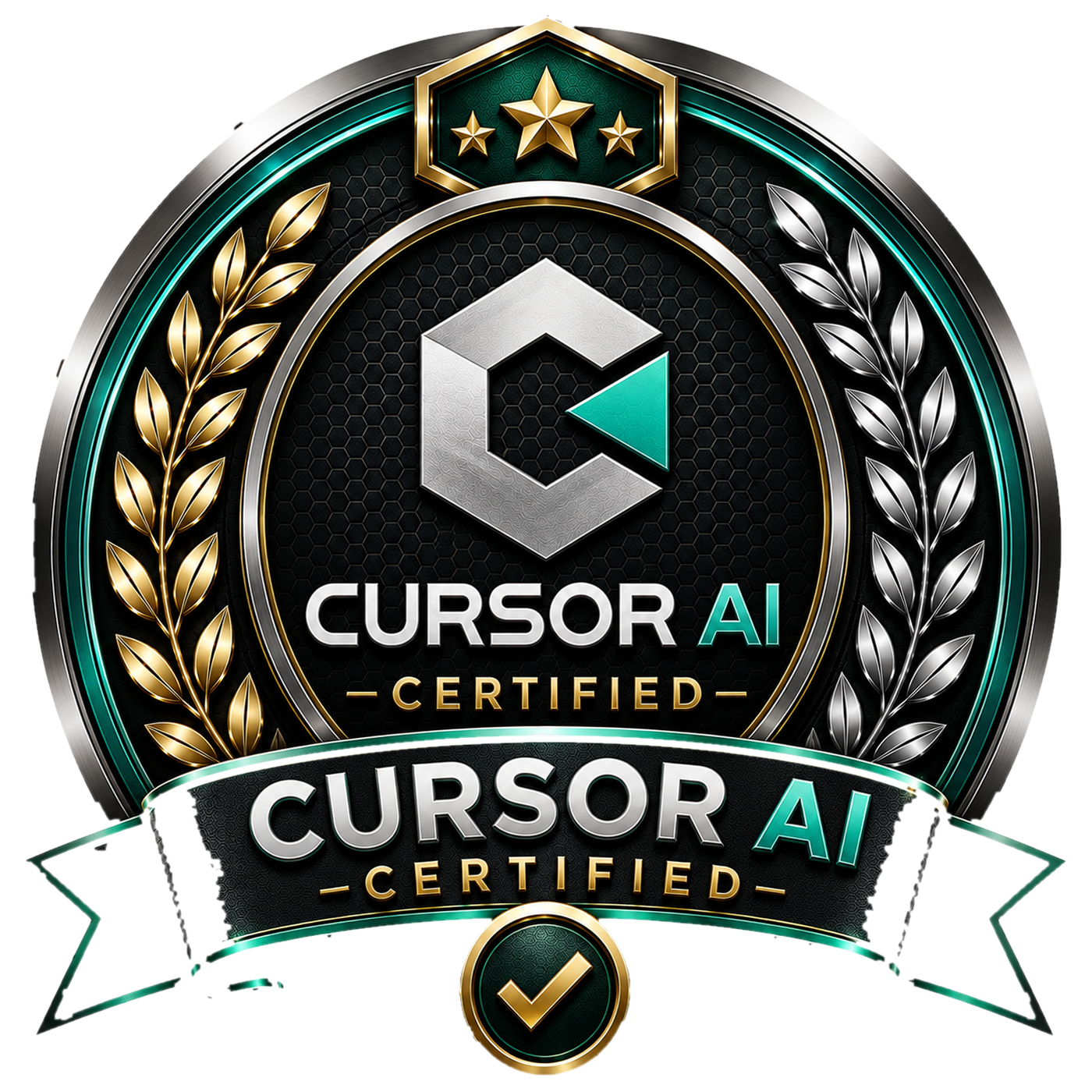Cursor AI Certification badge
