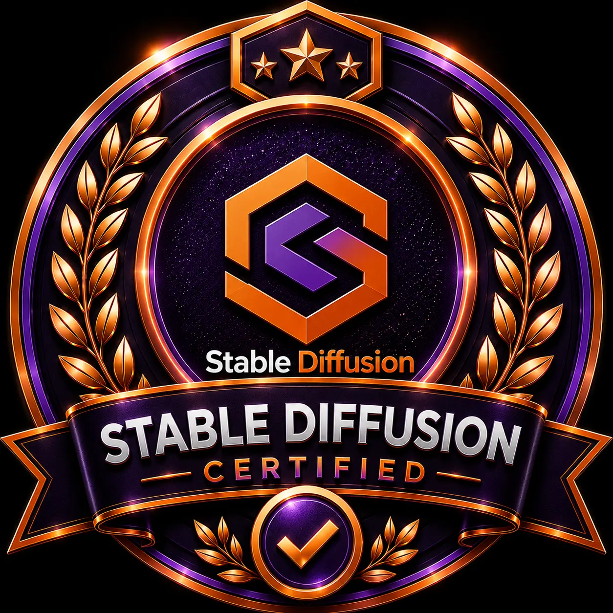 Stable Diffusion Certification badge