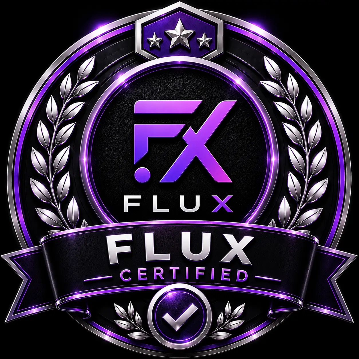 Flux Certification badge