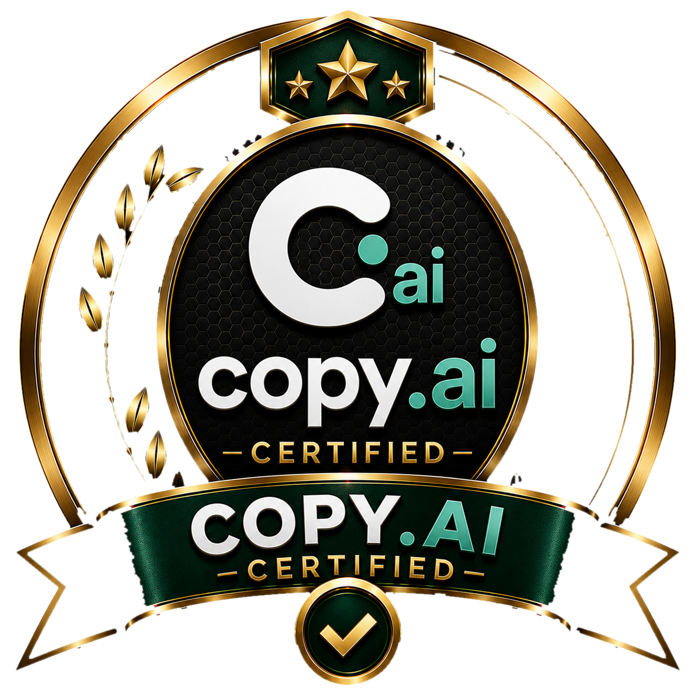 Copy.ai Certification badge