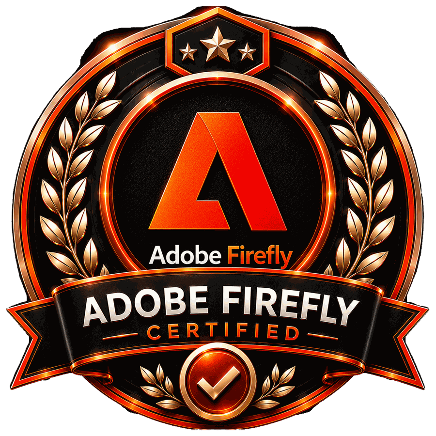 Adobe Firefly Certification certification badge