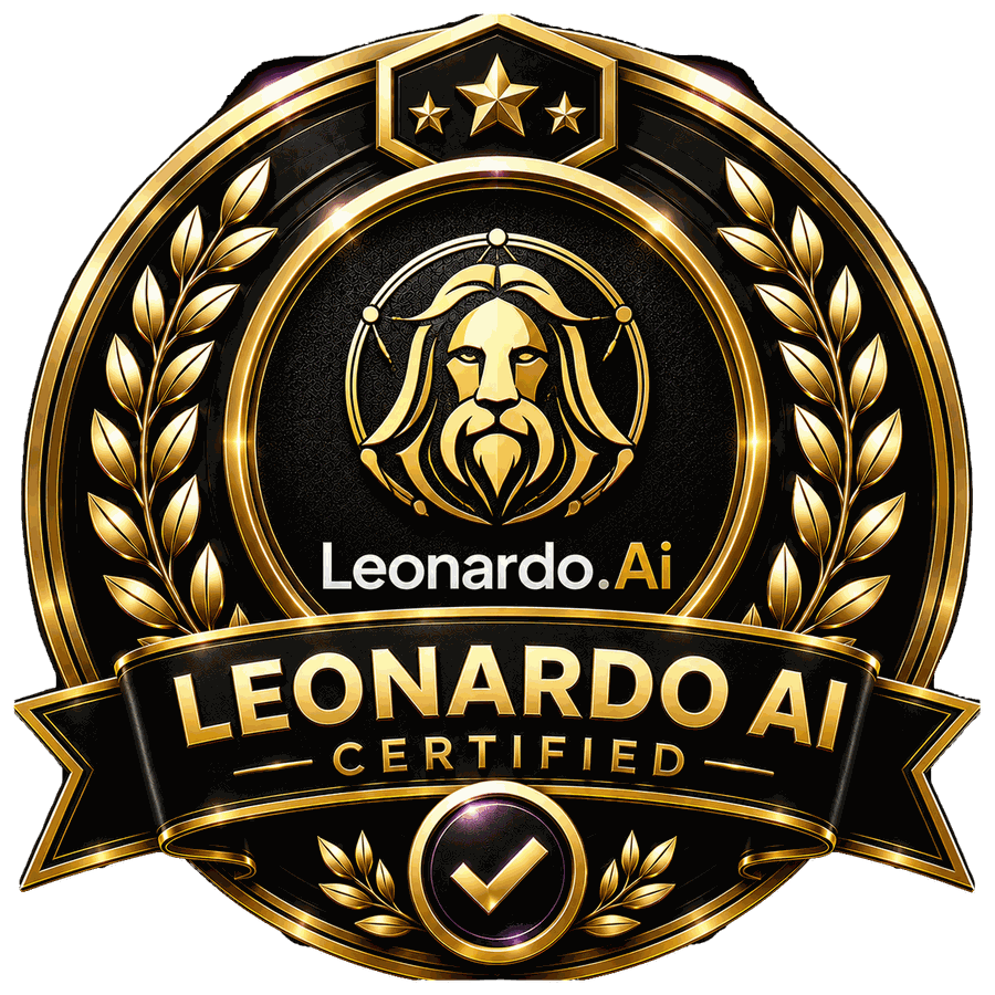 Leonardo.Ai Certification certification badge
