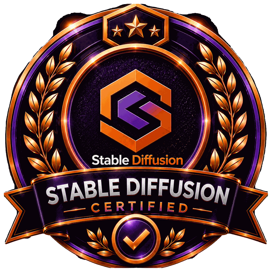 Stable Diffusion Certification certification badge
