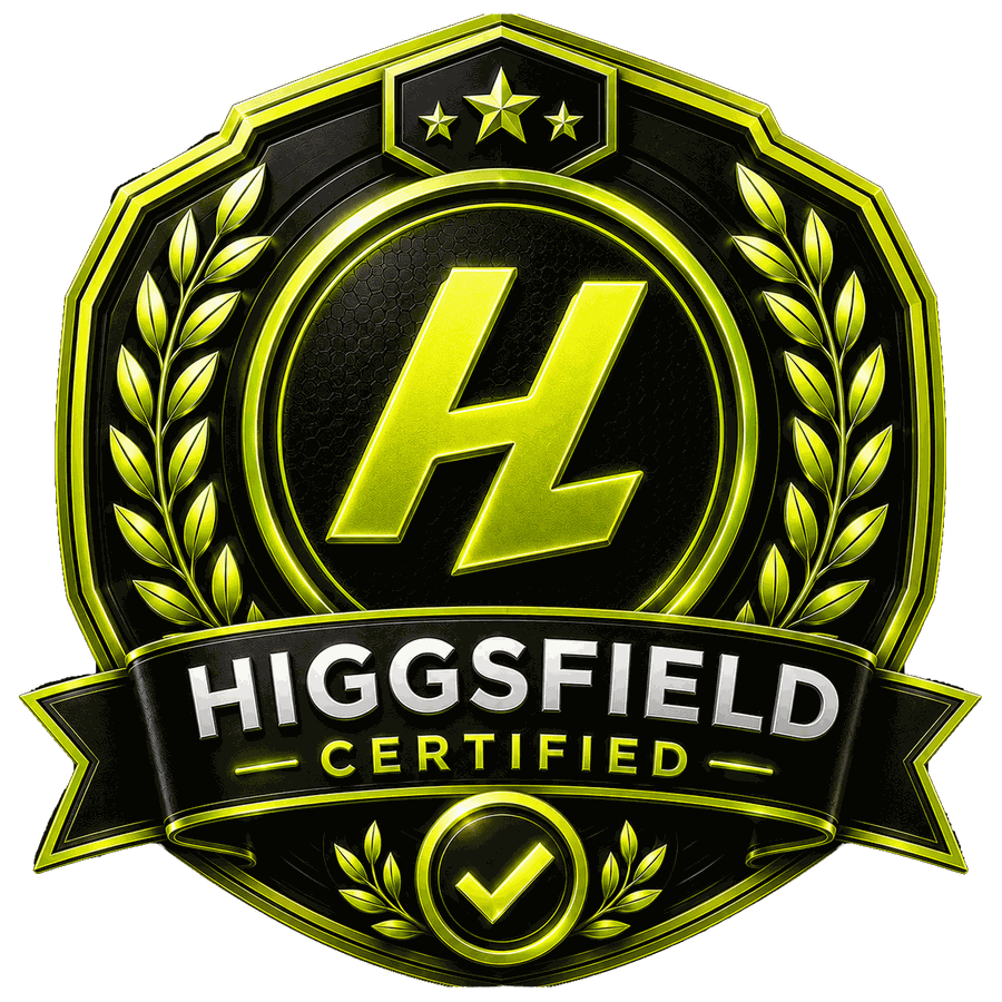 Higgsfield Certification certification badge