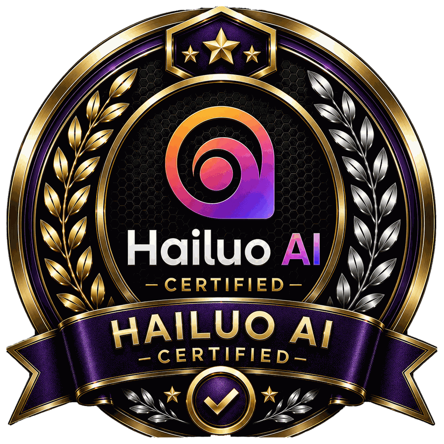 Hailuo AI Certification certification badge