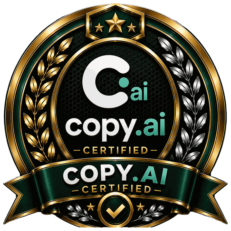 Copy.ai Certification certification badge
