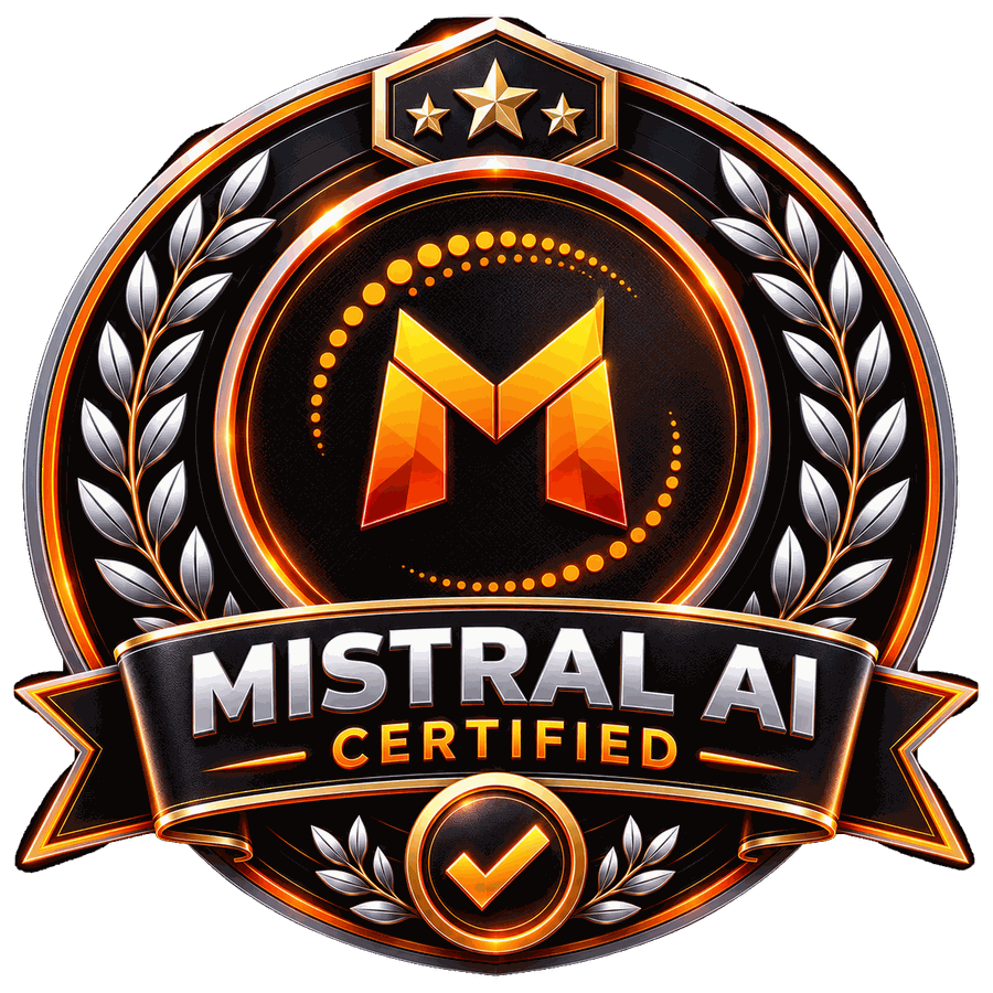 Mistral AI Certification certification badge