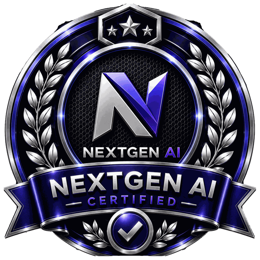 NextGen AI Certification certification badge