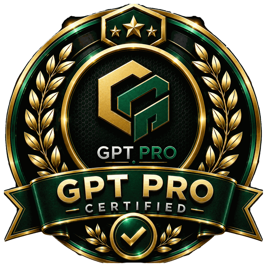 GPT Pro Certification certification badge