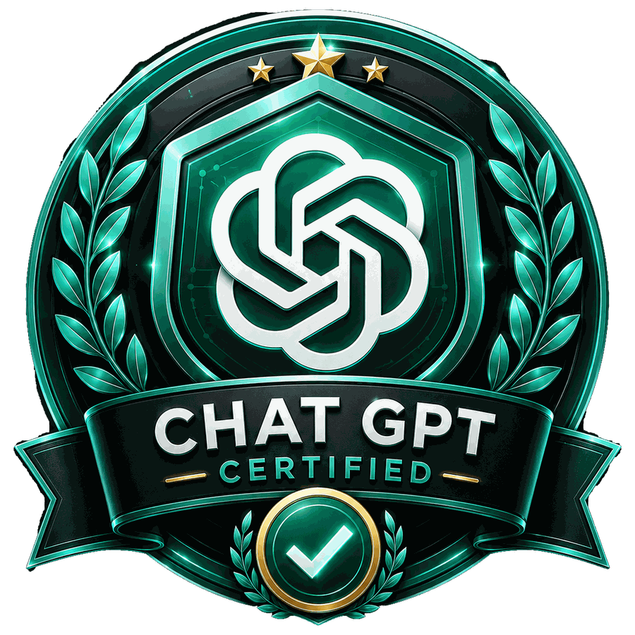 ChatGPT Certification Course certification badge
